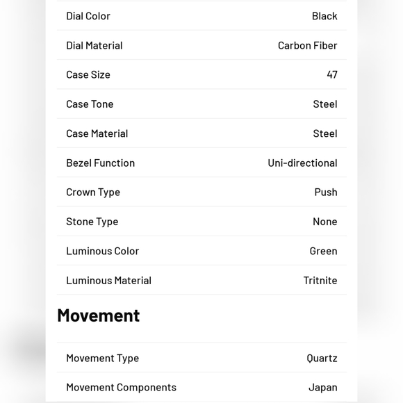 INVICTA 47mm Ocean Ghost Bracelet Watch - #12556 - Picture 5 of 6